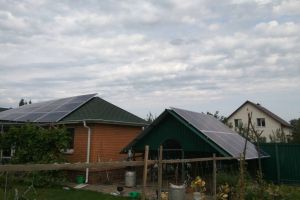 Grid-tie solar system with a capacity of 7 kilowatts "green tariff", the Kiev region, Starie Petrovtsi