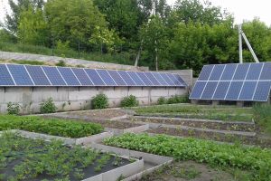 Cетевая солнечная система 10 кВт и резервная 6 кВт, Винницкая область