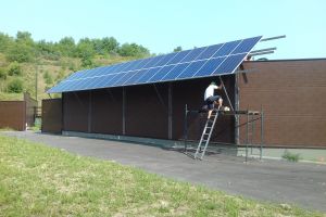 Сетевая солнечная система refusol 30/37 кВт, Киевская область, Лесники