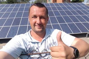 Grid solar power station 30 kW.Cherkasy region, Korsun-Shevchenkivsky