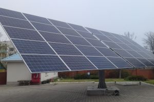 Солнечный трекер для размещения солнечных батарей
