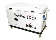 Генаратор дизельний NIK DG10000(10 кВА 1-фазний)