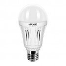 Світлодіодна лампа MAXUS LED-347 A60 12W 3000K 220V E27 AL