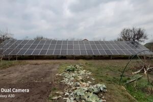 Сетевая солнечная станция 30 кВт, Киевская область, с. Неграши, зеленый тариф